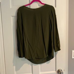 Green banana republic long sleeve
